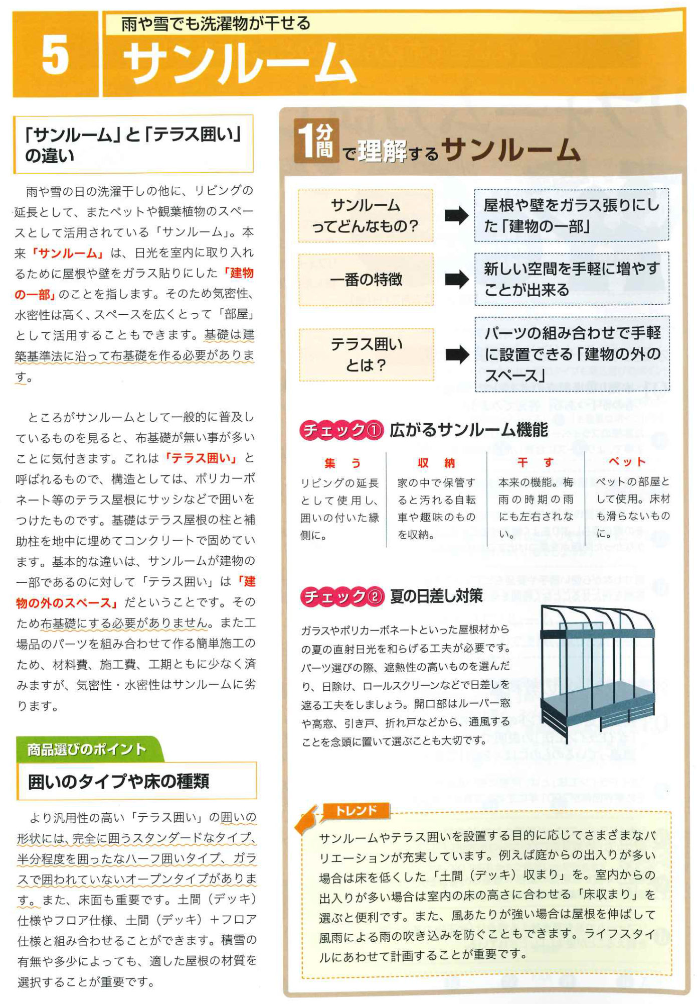 「いろいろな活用ができるサンルーム」<BR><BR>広島　リフォーム工務店社長コラム