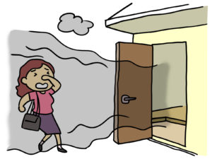 玄関のニオイが気になるとき　<BR>広島の工務店　家づくりワンポイント