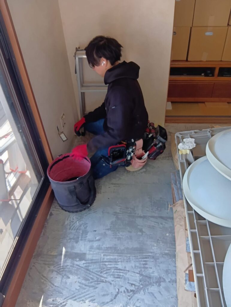 「養生、解体工事」広島市西区横川O様邸リフォーム工事