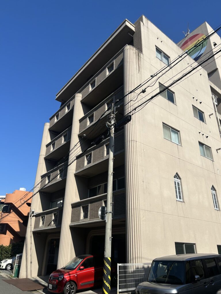 「メゾンアルカディア改修工事」広島市中区　白島北町　メゾンアルカディア補修工事　施工中ブログ